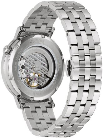 Bulova Aerojet Automatic Silver Stainless Steel Bracelet 96A276