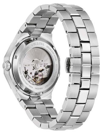 Bulova Classic Automatic Silver Stainless Steel Bracelet 96B464