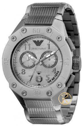 Emporio ARMANI Chronograph Stainless Steel Bracelet AR0667