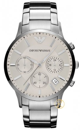 Emporio Armani Watch Men's Chronograph Stainless Steel Bracelet AR2458