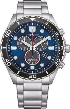 Citizen Mens Watch Eco-Drive Chronograph AT2560-84L