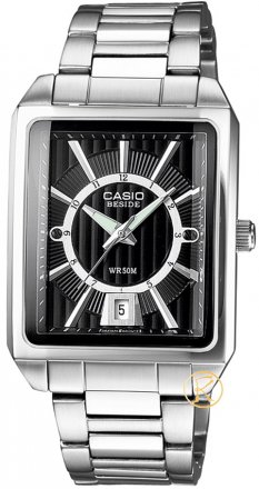CASIO Collection Beside Stainless Steel Bracelet BEM-120D-1AV