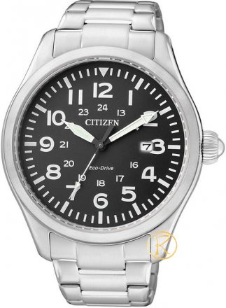 CITIZEN EcoDrive Sporty Aviation Stainless Steel Bracelet BM6831-59E