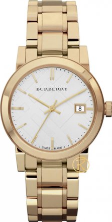 Burberry Watch Women's Swiss Gold Tone Stainless Steel Bracelet BU9103