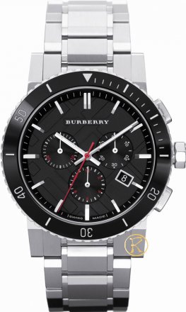 Burberry Watch Swiss Chronograph Stainless Steel Bracelet BU9380