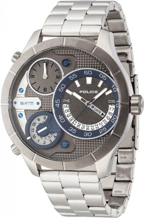 Police Bushmaster Stainless Steel Bracelet 14638XSTU-61M