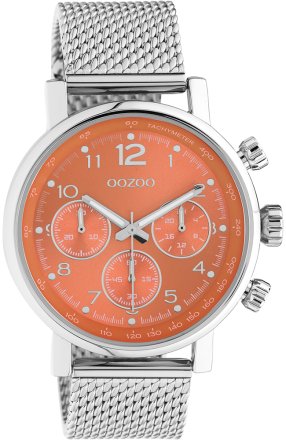 Oozoo Timepieces Silver Metal Bracelet C10903