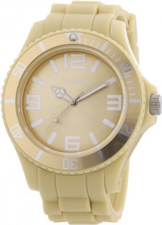 Oozoo Beige Rubber Strap C4657