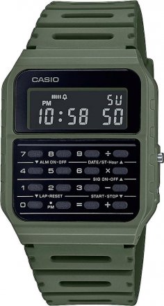 Casio Calculator Black/Khaki CA-53WF-3BEF