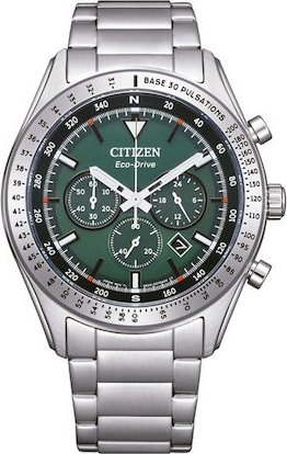 Citizen Eco-Drive Chronograph Stainless Steel Bracelet CA4600-89X
