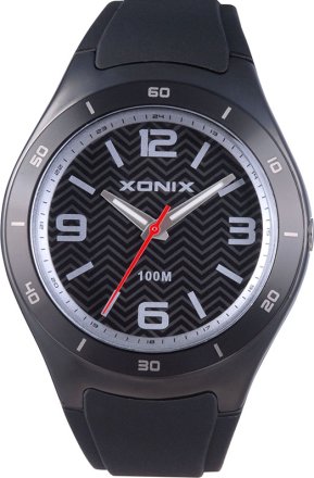 XONIX CAN 006 Black Rubber Strap