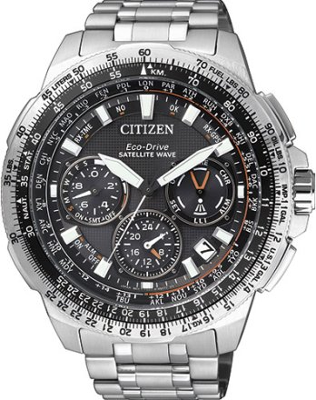 Citizen Elegant Eco Drive Satellite Wave GPS Titanium CC9020-54E