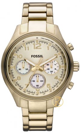 FOSSIL Flight Gold Stainless Steel Bracelet CH2791