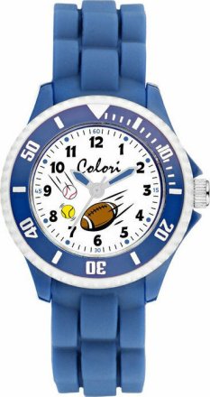 Colori Kids Collection Blue Silicone Strap CLK120