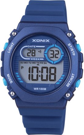 XONIX DBC-A05 Blue Rubber Strap