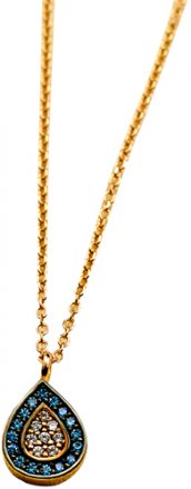 Ροζ χρυσό γυναικείο μενταγιόν 14K code GK0066