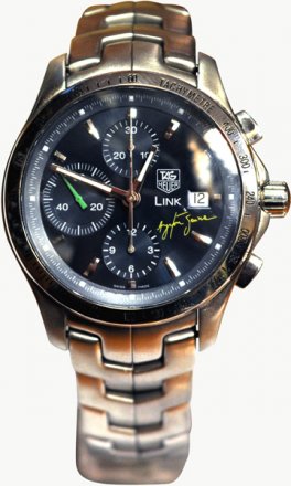 TAG Heuer SENNA Limited Edition Link Chronograph 1/2004 CJF2113.BA0576