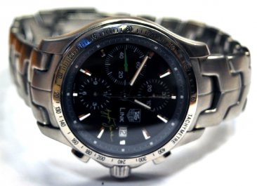 TAG Heuer SENNA Limited Edition Link Chronograph 1/2004 CJF2113.BA0576