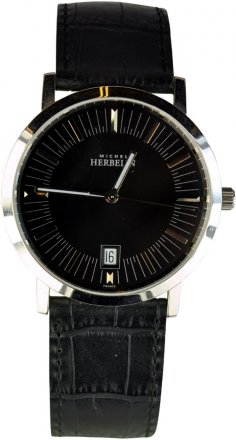 Michel Herbelin Black Leather Strap 12244/14