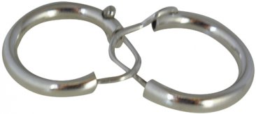 Ασημένια σκουλαρίκια κρίκοι code GK0433