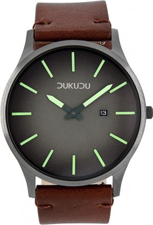 DUKUDU Arne Brown Leather Strap DU-004