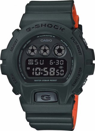 CASIO G-Shock Green Rubber Strap DW-6900LU-3ER