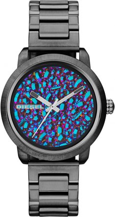 DIESEL Flare Black Stainless Steel Bracelet DZ5428