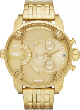 DIESEL Little Daddy Gold Stainless Steel Bracelet DZ7287
