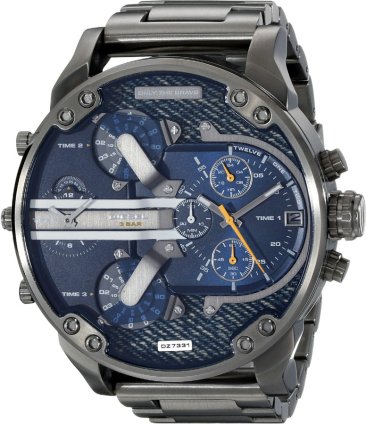 Diesel Mr. Daddy 2.0 Blue Dial Quartz Men's Watch DZ7331