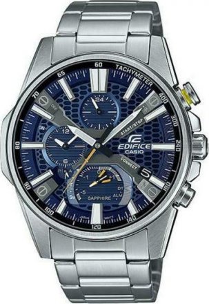 Casio Edifice Silver Stainless Steel Bracelet EQB-1200D-2AER