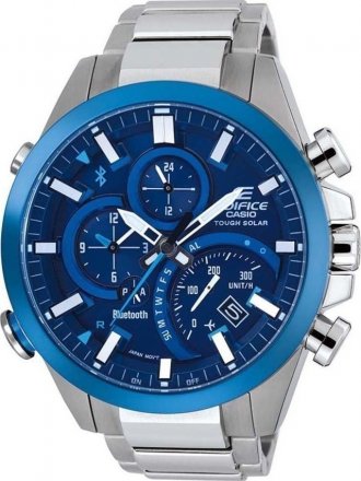 CASIO Edifice Bluetooth Stainless Steel Bracelet EQB-500DB-2AER