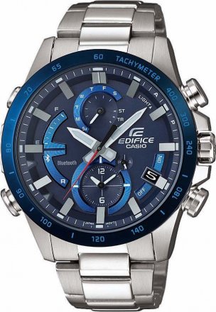 CASIO Edifice Solar Bluetooth Stainless Steel Chronograph EQB-900DB-2AER