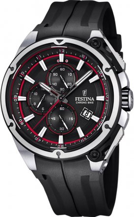 FESTINA Tour De France Chono Bike 2015 Black Rubber Chronograph F16882/8