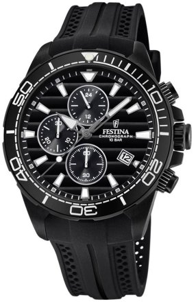 FESTINA Black Rubber Chronograph F20369/1
