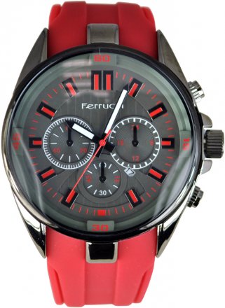Ferrucci Red Rubber Strap FC3377