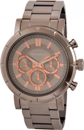 Ferrucci Metal Band Watch With Date FC6282M.02