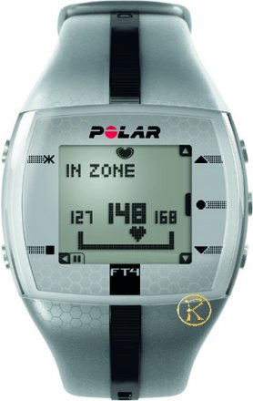 Polar Heart Rate Monitor Male Silver/Black FT4
