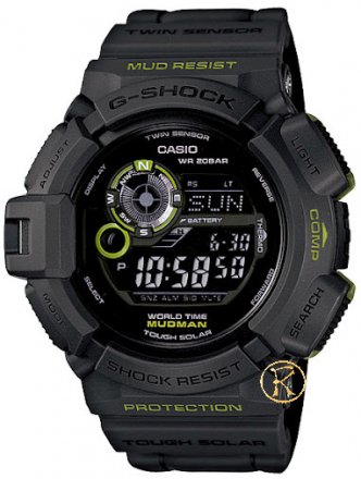 CASIO G-Shock Mudman Black Rubber G-9300GY-1ER