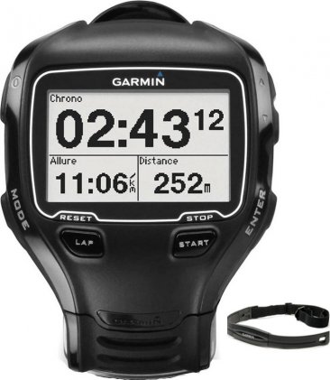 GARMIN Forerunner 910XT Triathlon Bundle Black Rubber Strap GA-010-00741-25