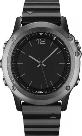 GARMIN Fenix 3 Sapphire Black Stainless Steel Bracelet GA-010-01338-21
