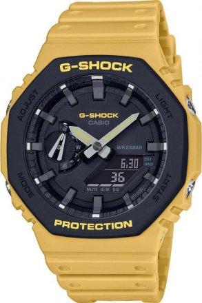 Casio G-Shock Black/Yellow GA-2110SU-9AER
