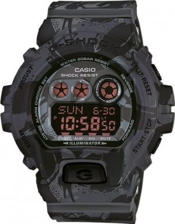 Casio Men's G-Shock Chrono Black Rubber Strap GD-X6900MC-1ER