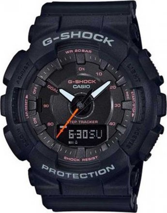 CASIO G-Shock Black Rubber Strap GMA-S130VC-1AER