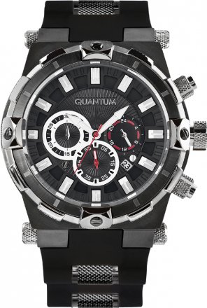 Quantum Black Rubber Strap HNG451.651