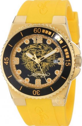 Ed Hardy Women's Immersion Yellow Watch IM-YTG