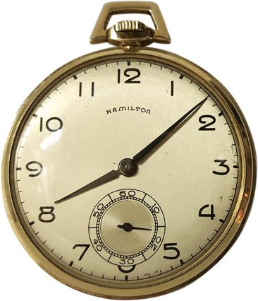 Hamilton ρολόι τσέπης (preowned)