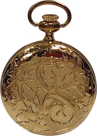 Quartz Gold Plated pocket watch Q61486