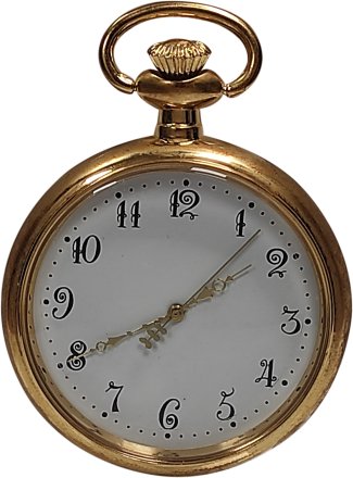 Quartz Gold Plated pocket watch Q61488