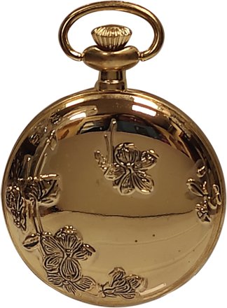 Quartz Gold Plated pocket watch Q61488