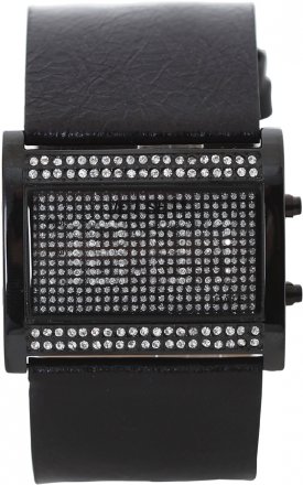Jet Set Black Leather Strap J3612B-207